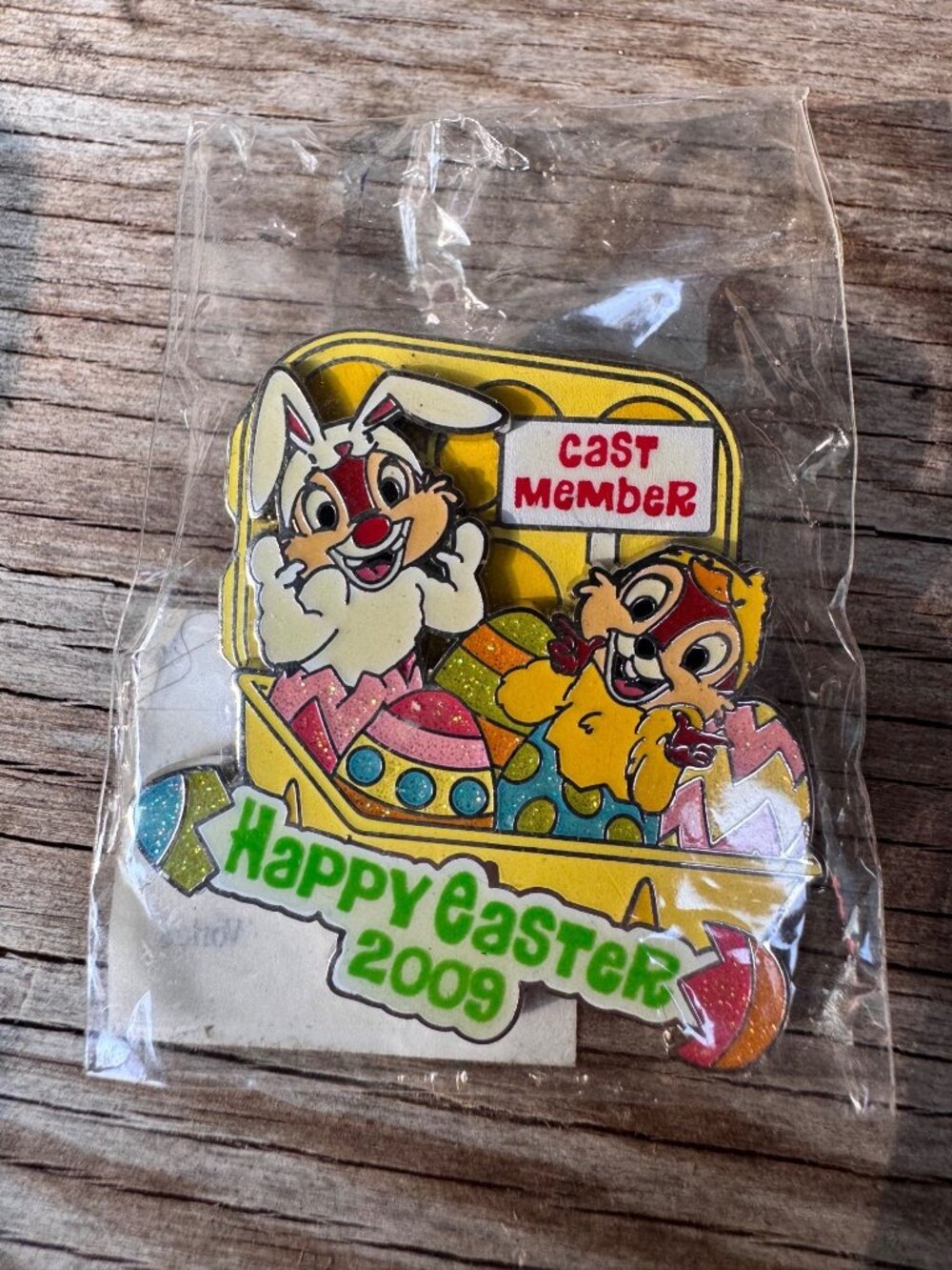 Disney Chip Dale Thumper Happy Easter 2009 Cast Member LE 1500 Pin